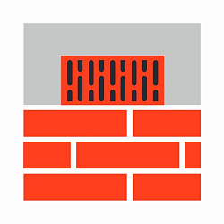 Цветные   кладочные смеси для кирпича с водопоглощением 5-15%